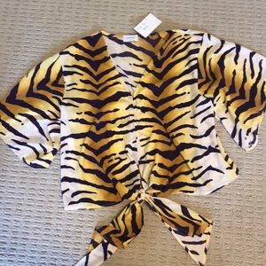 Tiger print shirt
